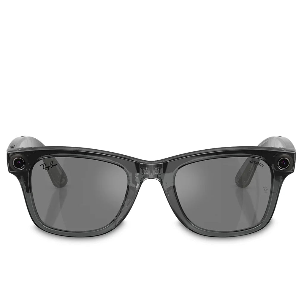 Ray Ban Meta x Coperni Limited Edition Wayfarer Transparent Black