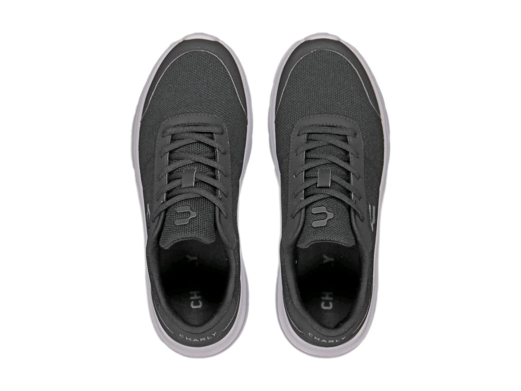 Tenis Charly Road Casual Negro y Blanco para Hombre
