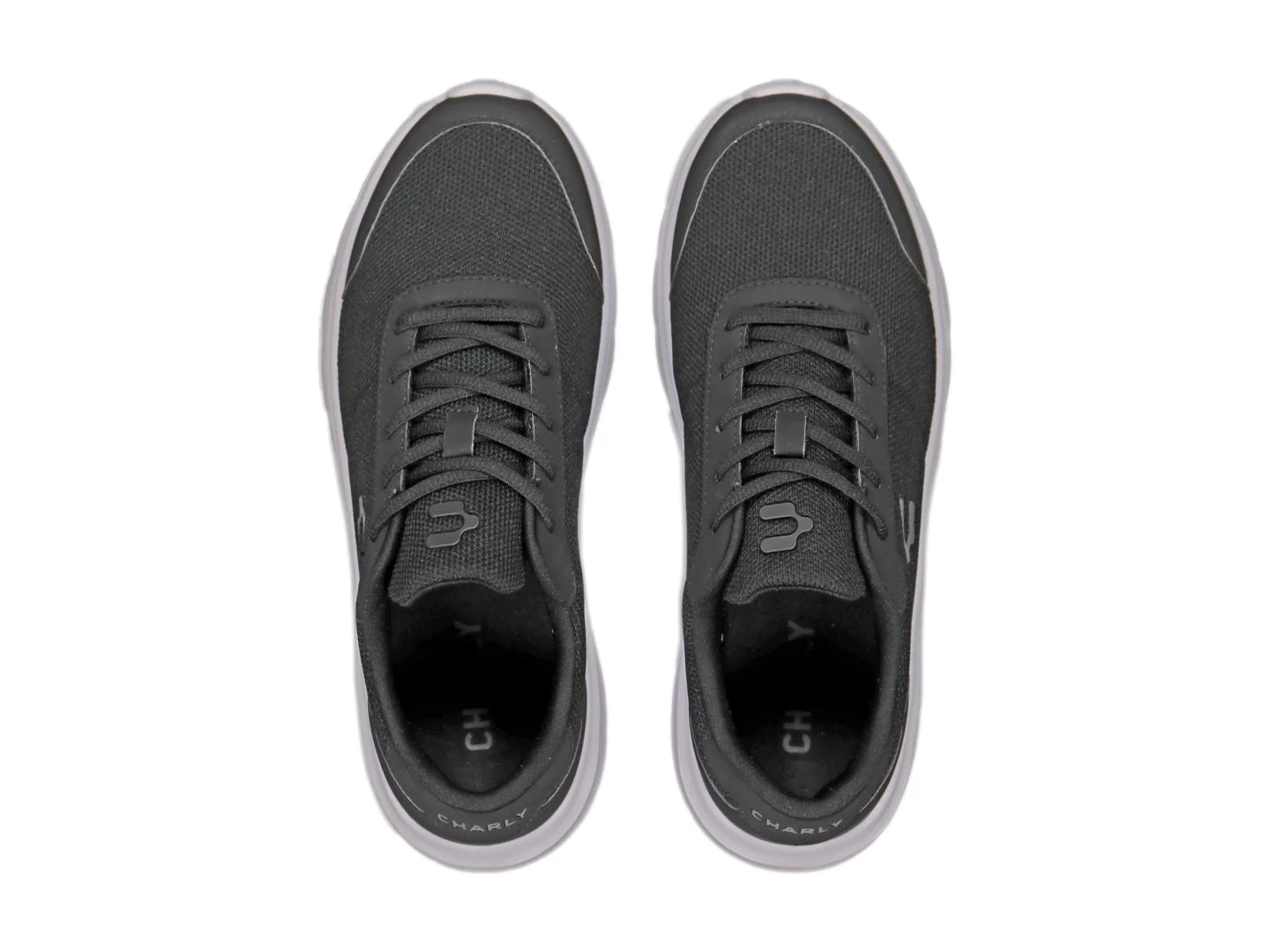 Tenis Charly Road Casual Negro y Blanco para Hombre