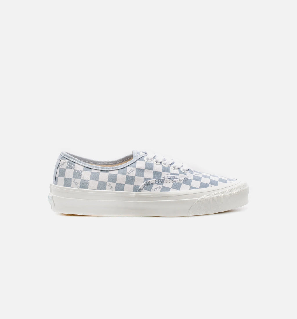Authentic LX Checkerboard Mens Skate Shoe Sky Blue White