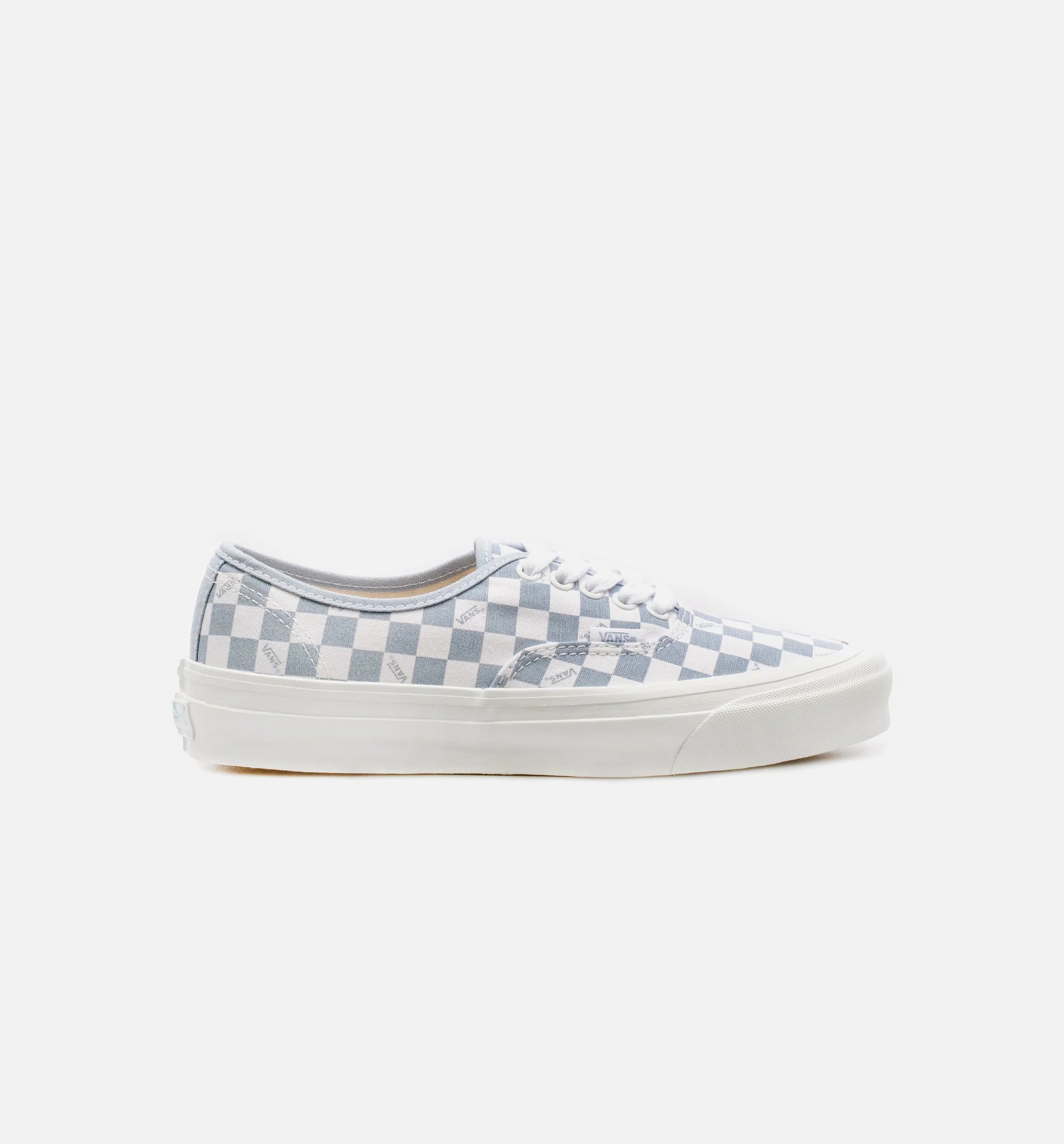 Authentic LX Checkerboard Mens Skate Shoe Sky Blue White