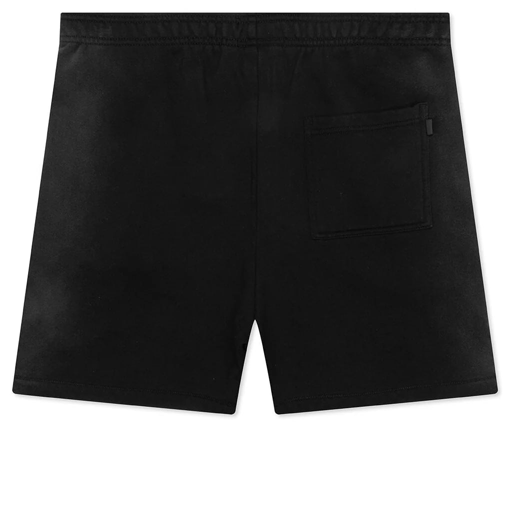 Starry Arc Fleece Short Pirate Black