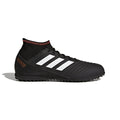 adidas Predator Tango 183 TF Turf Youth Soccer Cleats Black White Solar Red