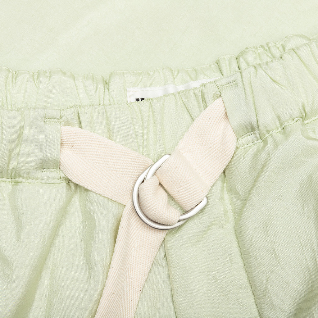 Belted Shorts Soft Pigment Green