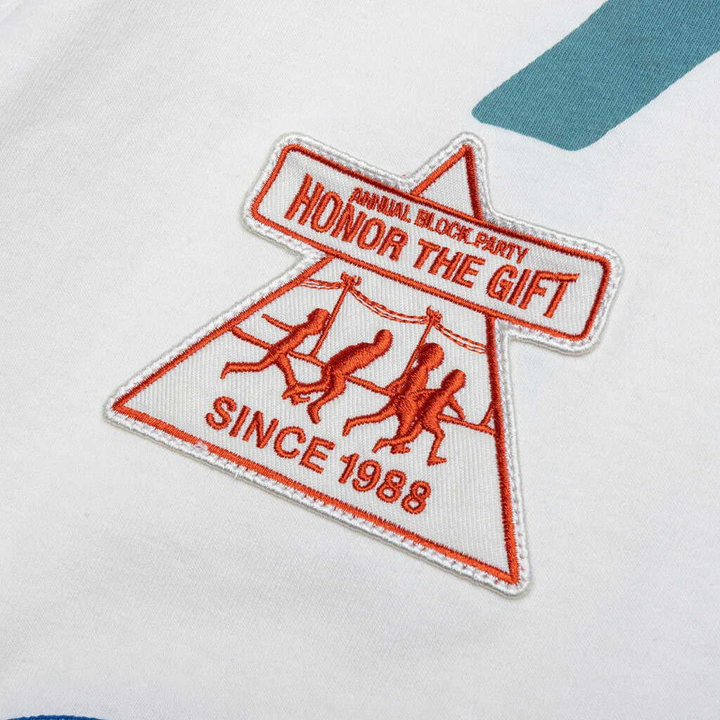 Multi Box Tee White