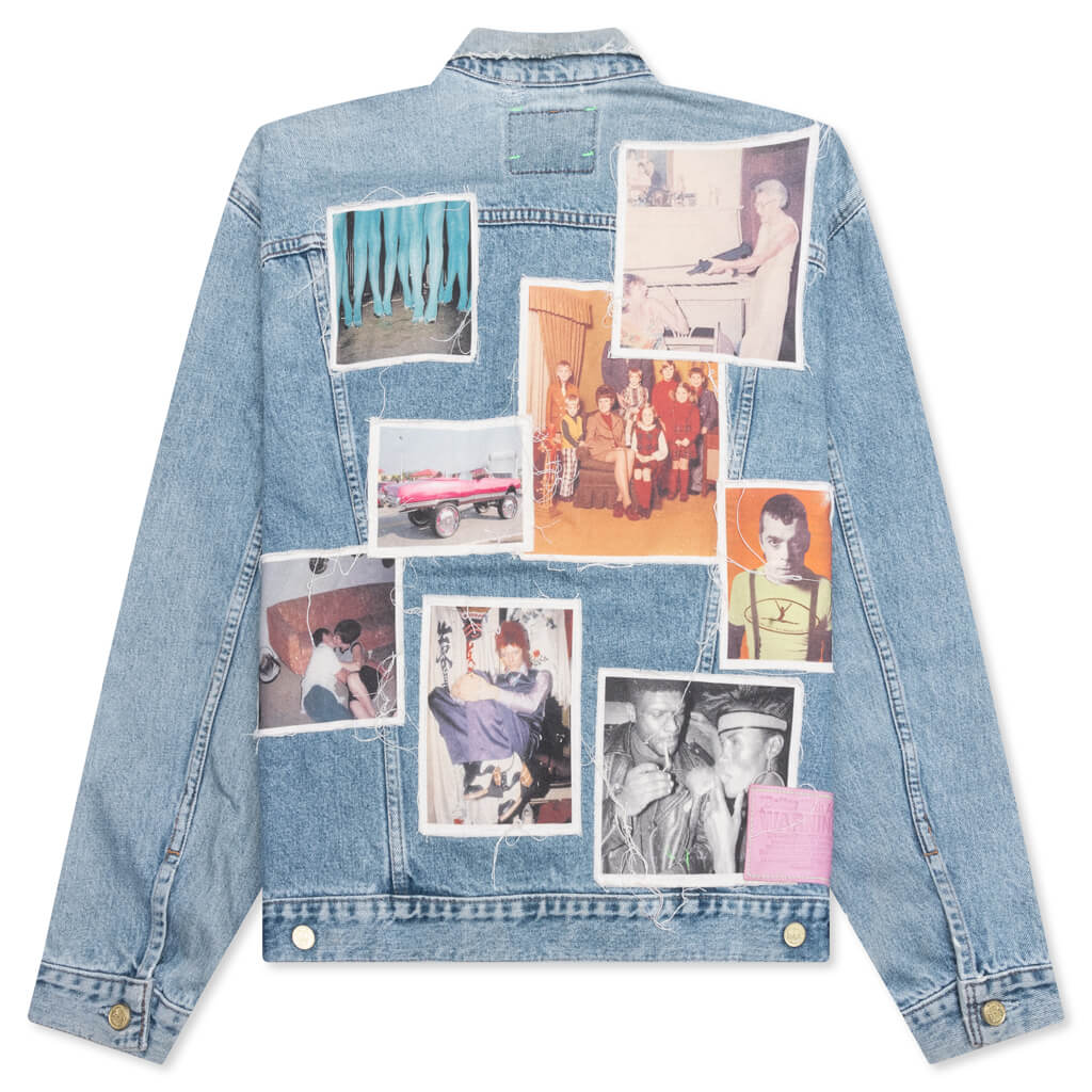 Portrait Denim Jacket Multi