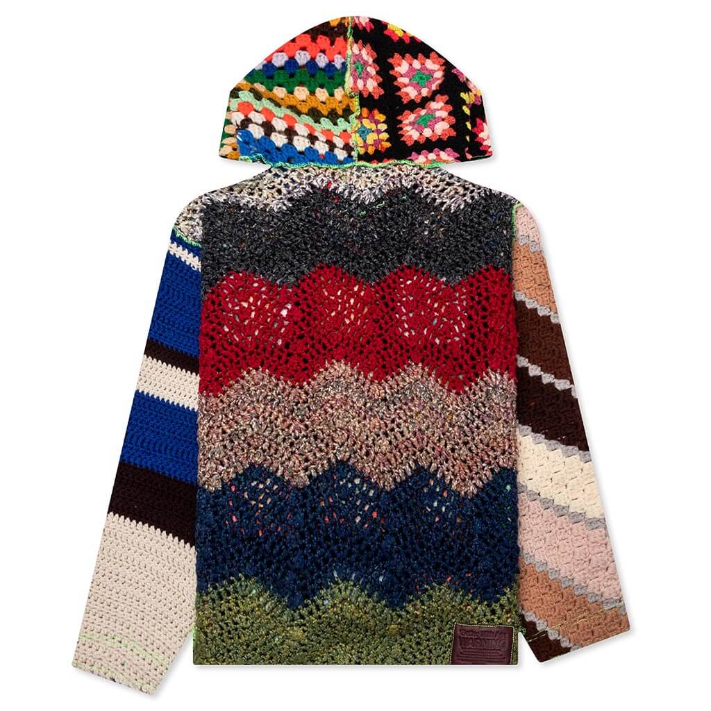 Nonnas Hand Knit Hoodie Multi