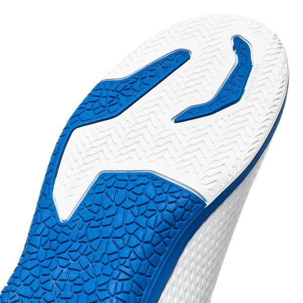 adidas Messi 153 IN Youth Indoor Soccer Shoes White Blue Black