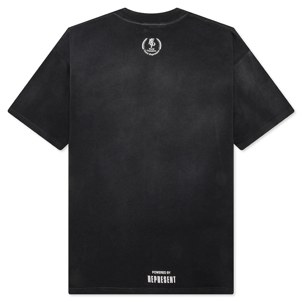 World Championship T Shirt Stained Black