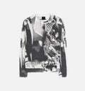 Air Jordan Knit Mens Sweater Sail Grey
