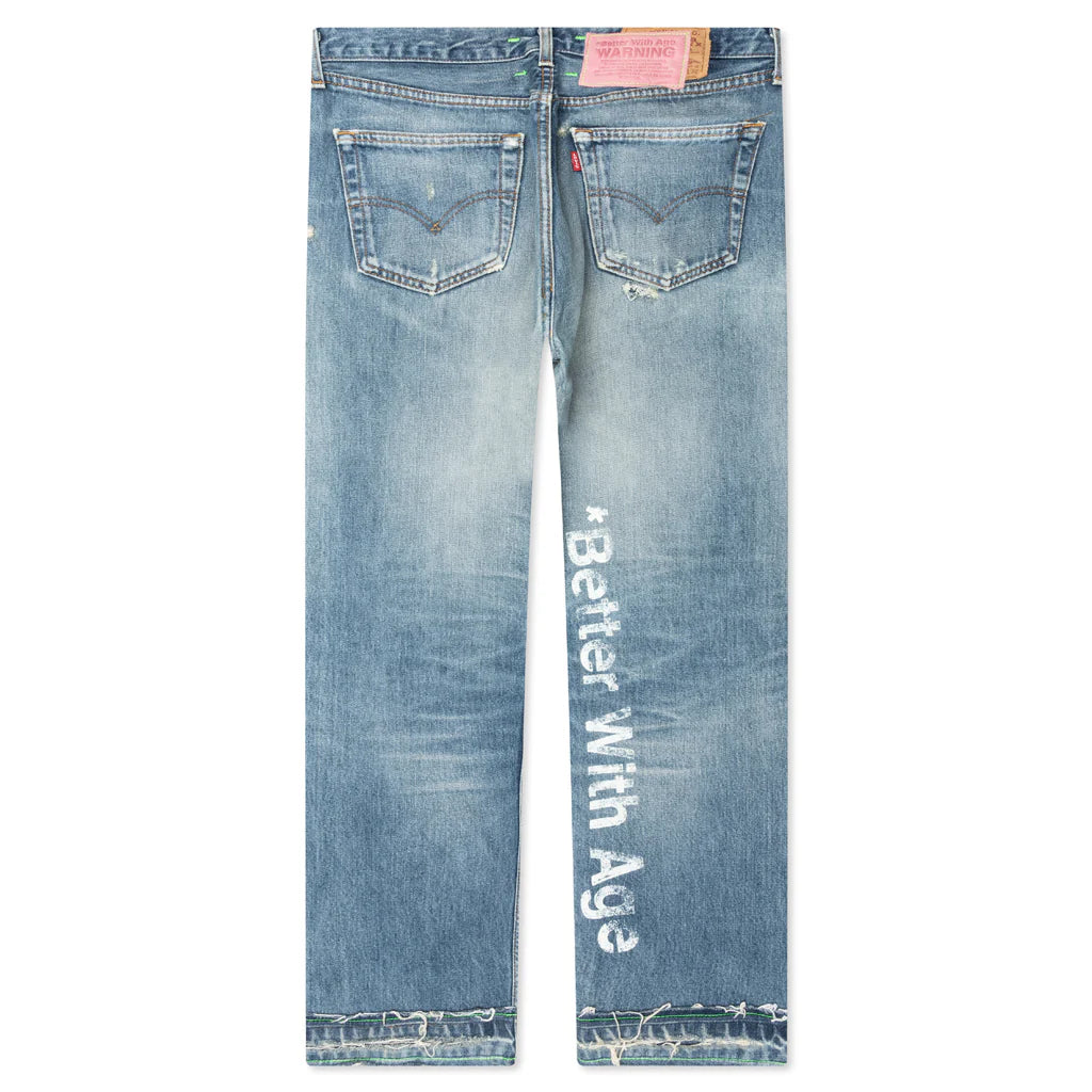 Denim Repair Pants Indigo