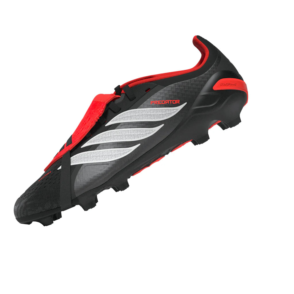adidas Predator Elite Fold Over Tongue FG Firm Ground Youth Soccer Cleats Black