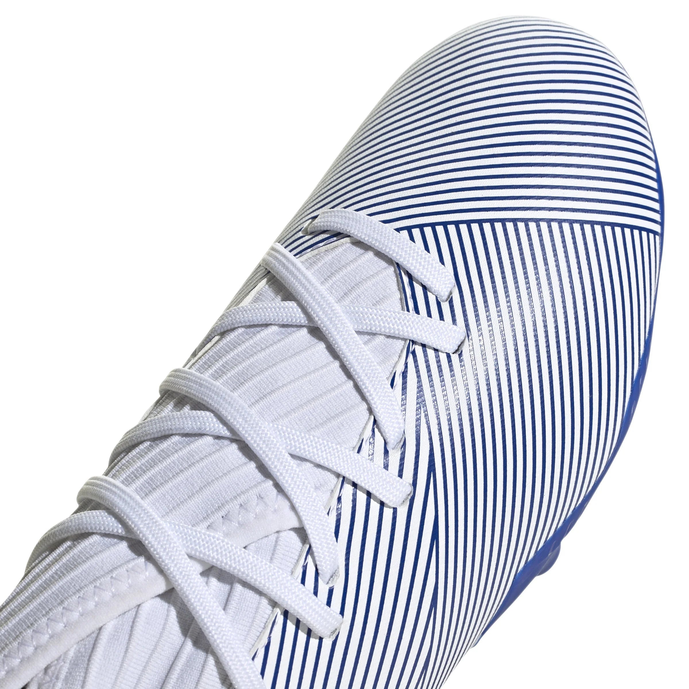 adidas Nemeziz 193 FG Firm Ground Youth Soccer Cleats White Royal
