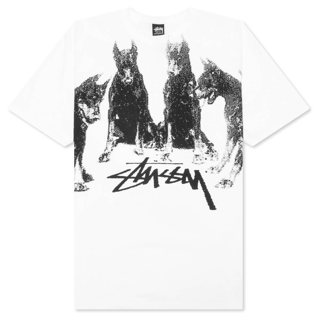 Dobermans Tee White