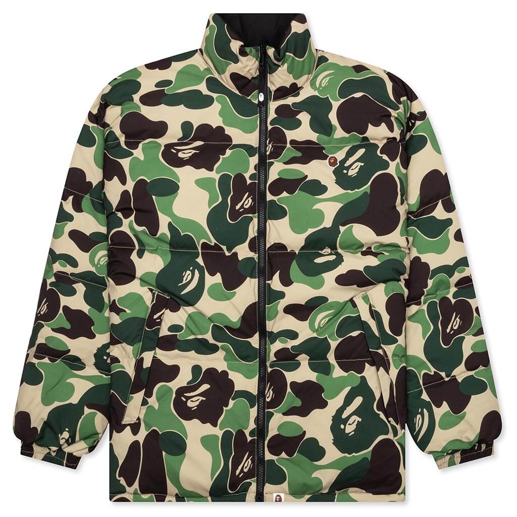 Abc Camo Reversible Down Jacket Green