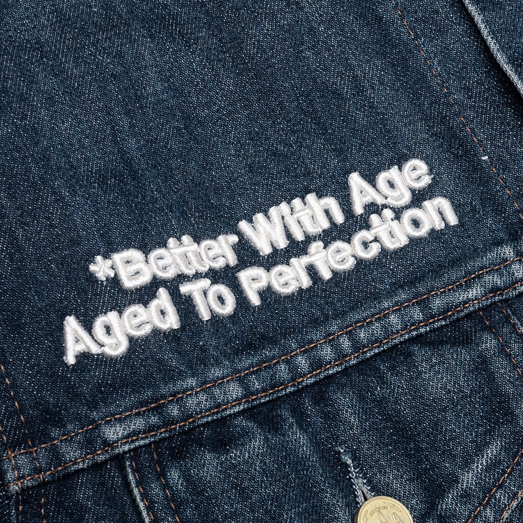 Portrait Denim Jacket Multi