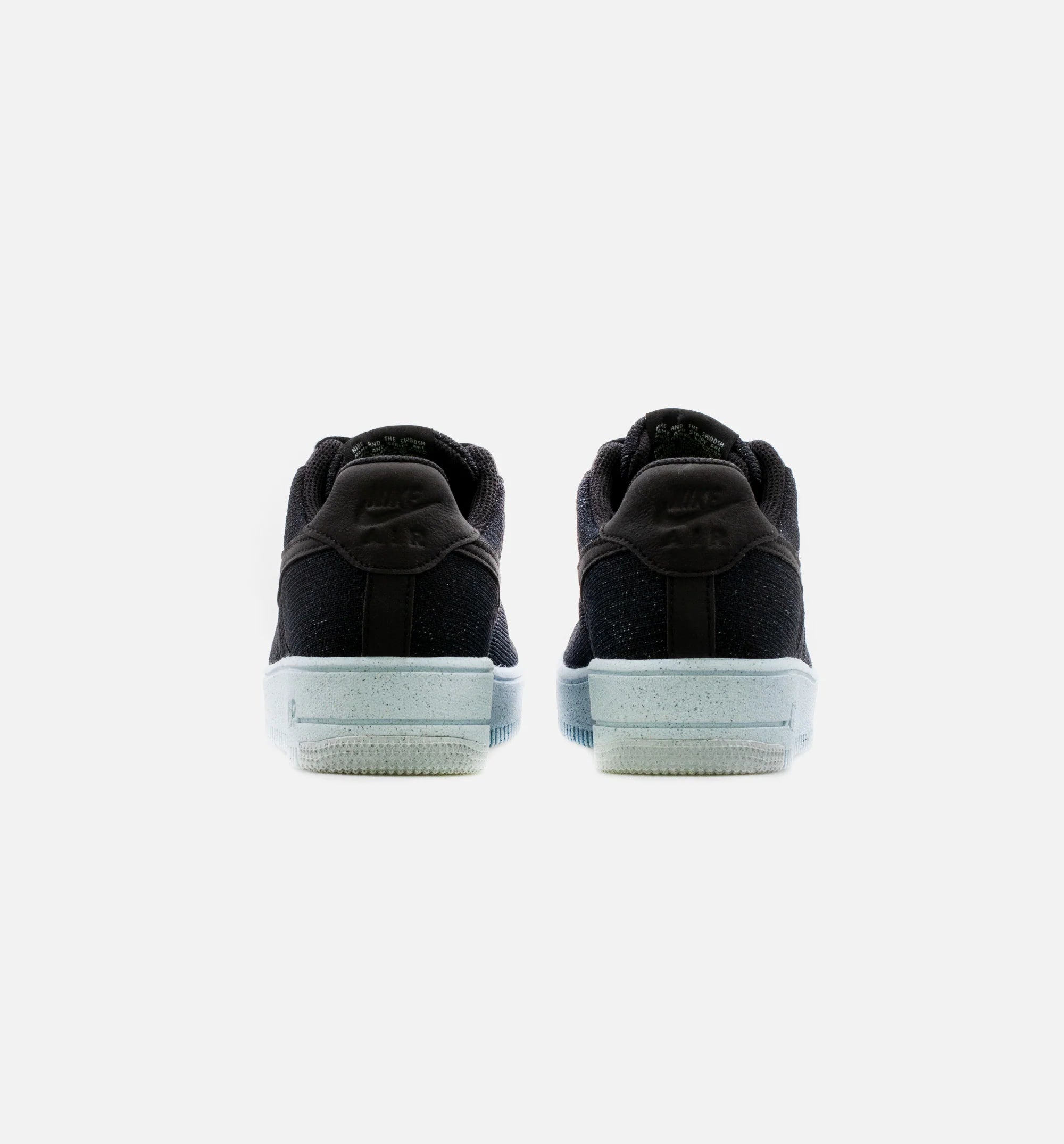 Air Force 1 Crater Flyknit Grade School Lifestyle Shoe Black Blue