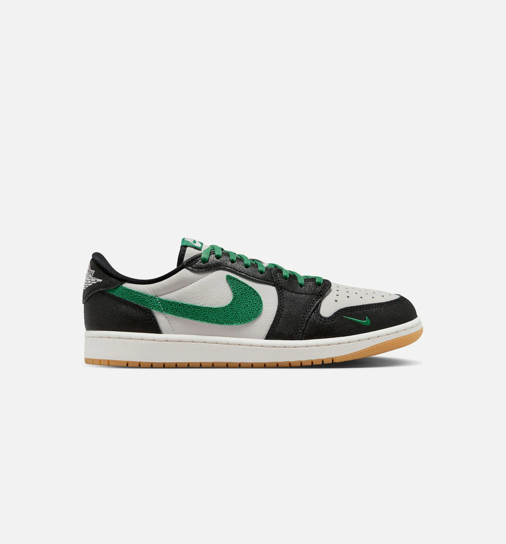 Air Jordan 1 Retro Low OG Phantom And Pine Green Mens Lifestyle Shoe Phantom Pine Green Black Free Shipping