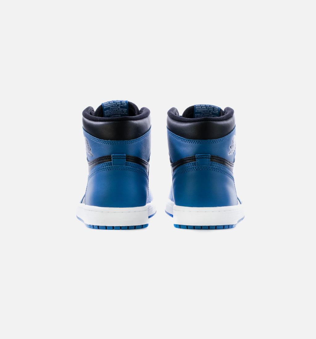 Air Jordan 1 Retro High OG Dark Marina Blue Mens Lifestyle Shoe Dark Marina Blue Black White Limit One Per Customer