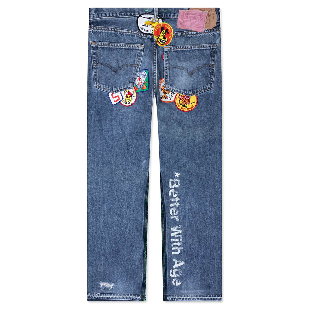 Gentlemens Denim Pants Indigo