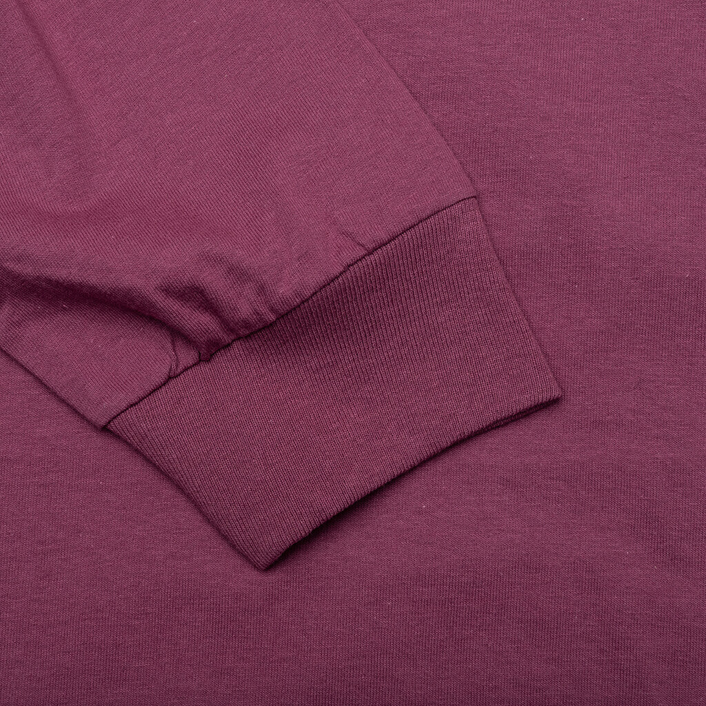 Basic Stussy L S Tee Berry