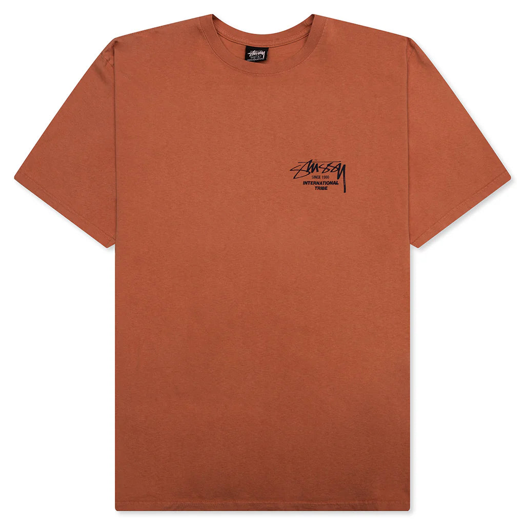 Beat Sounds Pigment Dyed Tee Rust