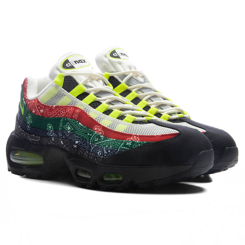 Air Max 95 Big Bubble Sail Volt University Red Sport Green
