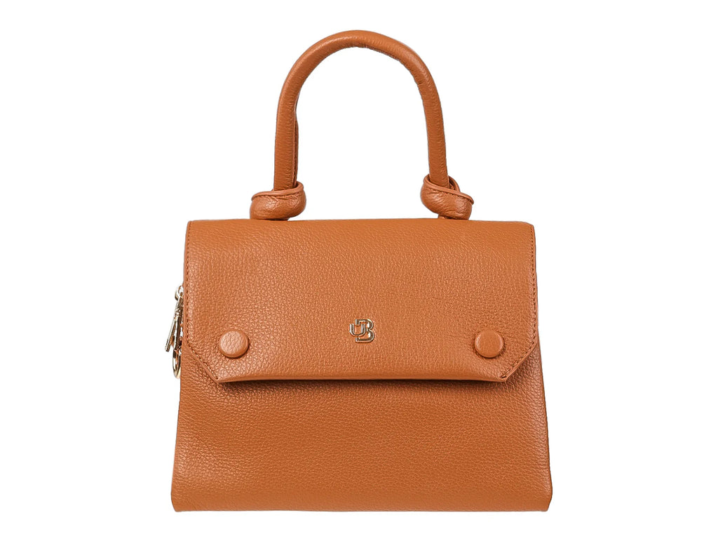 Bolsa Satchel Unibella Color Café para Mujer