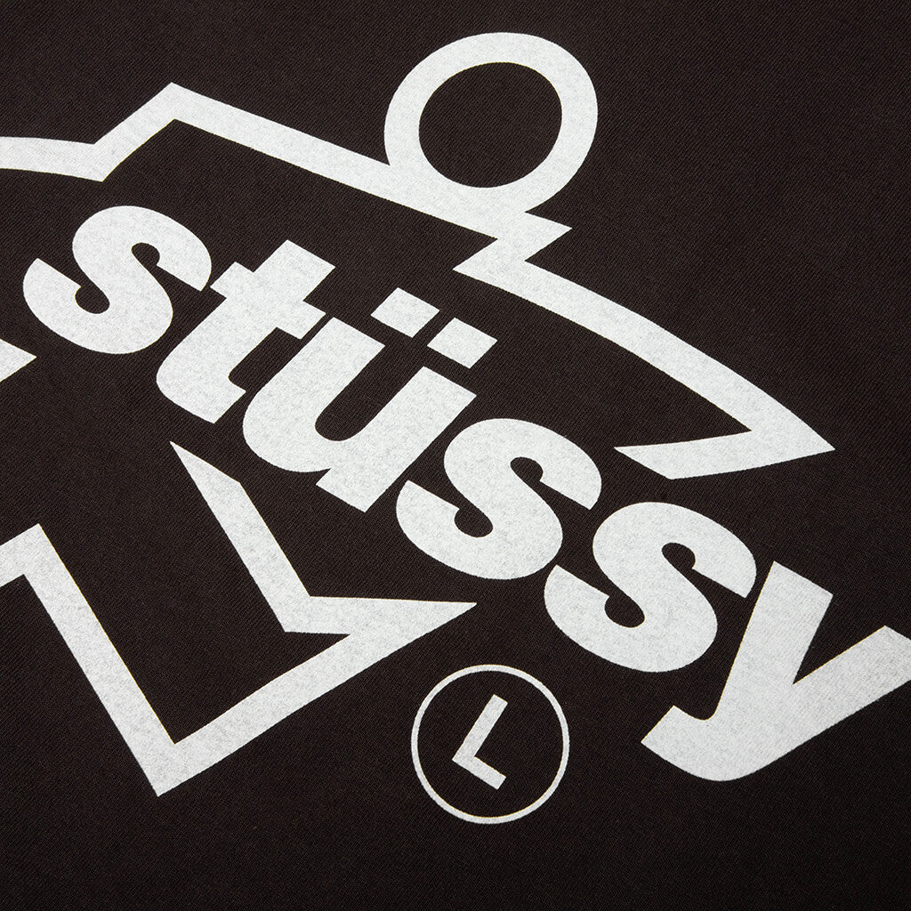 Surf Size Pigment Dyed Tee Faded Black