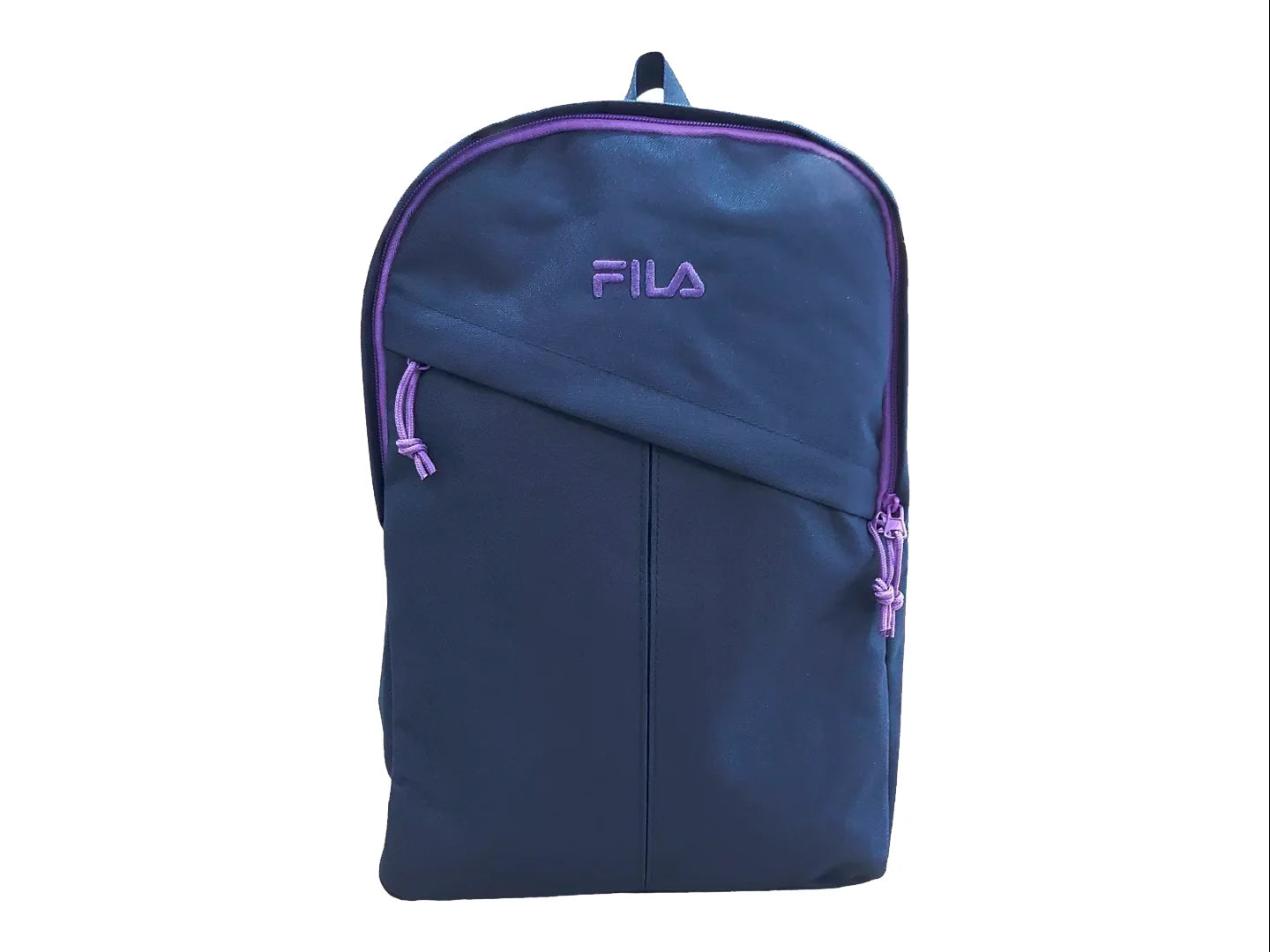 Mochila Fila Diagonal Azul Marino y Morado Unisex