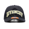 Embroidered Logo Curved Cap Black