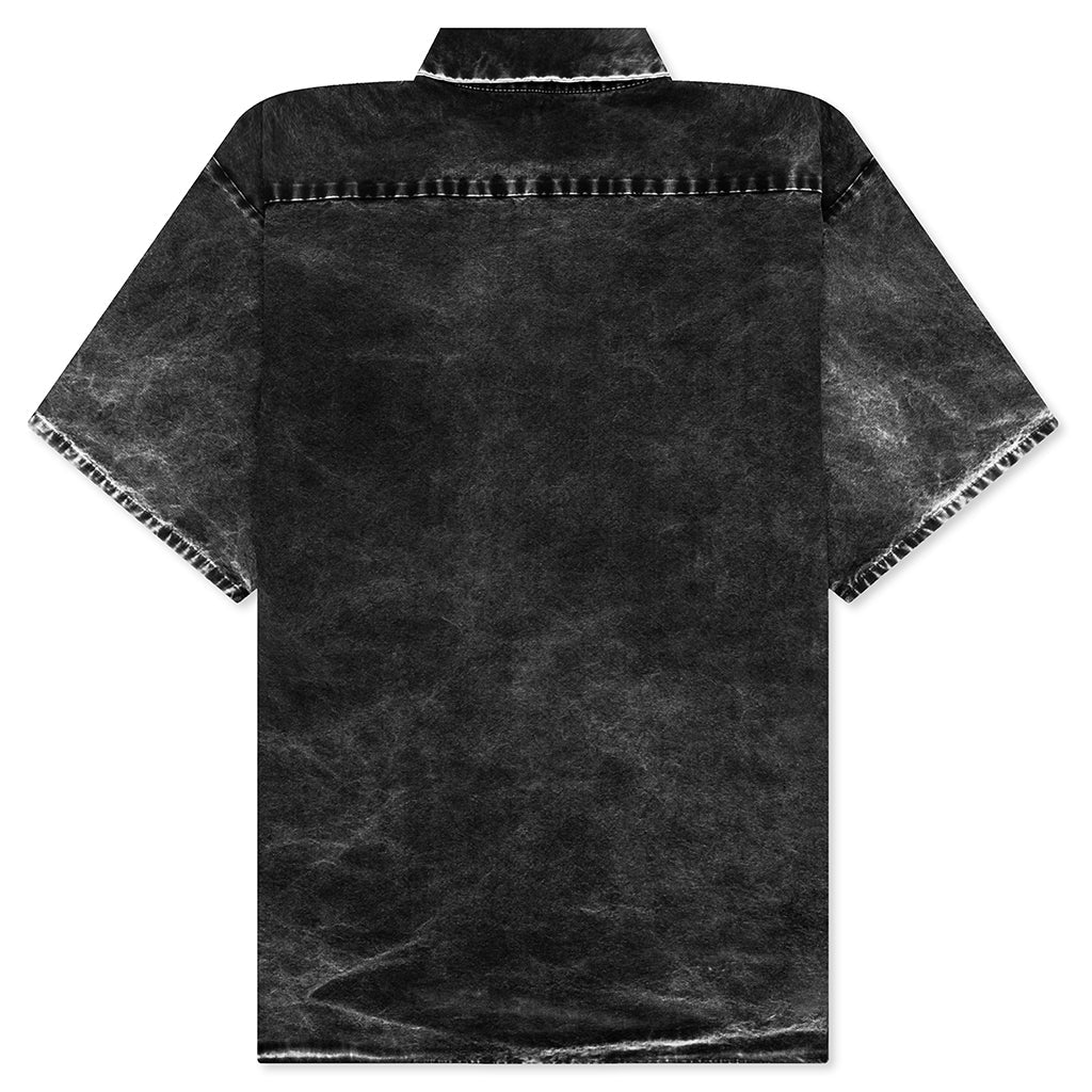 Working Man Shirt Washed Black