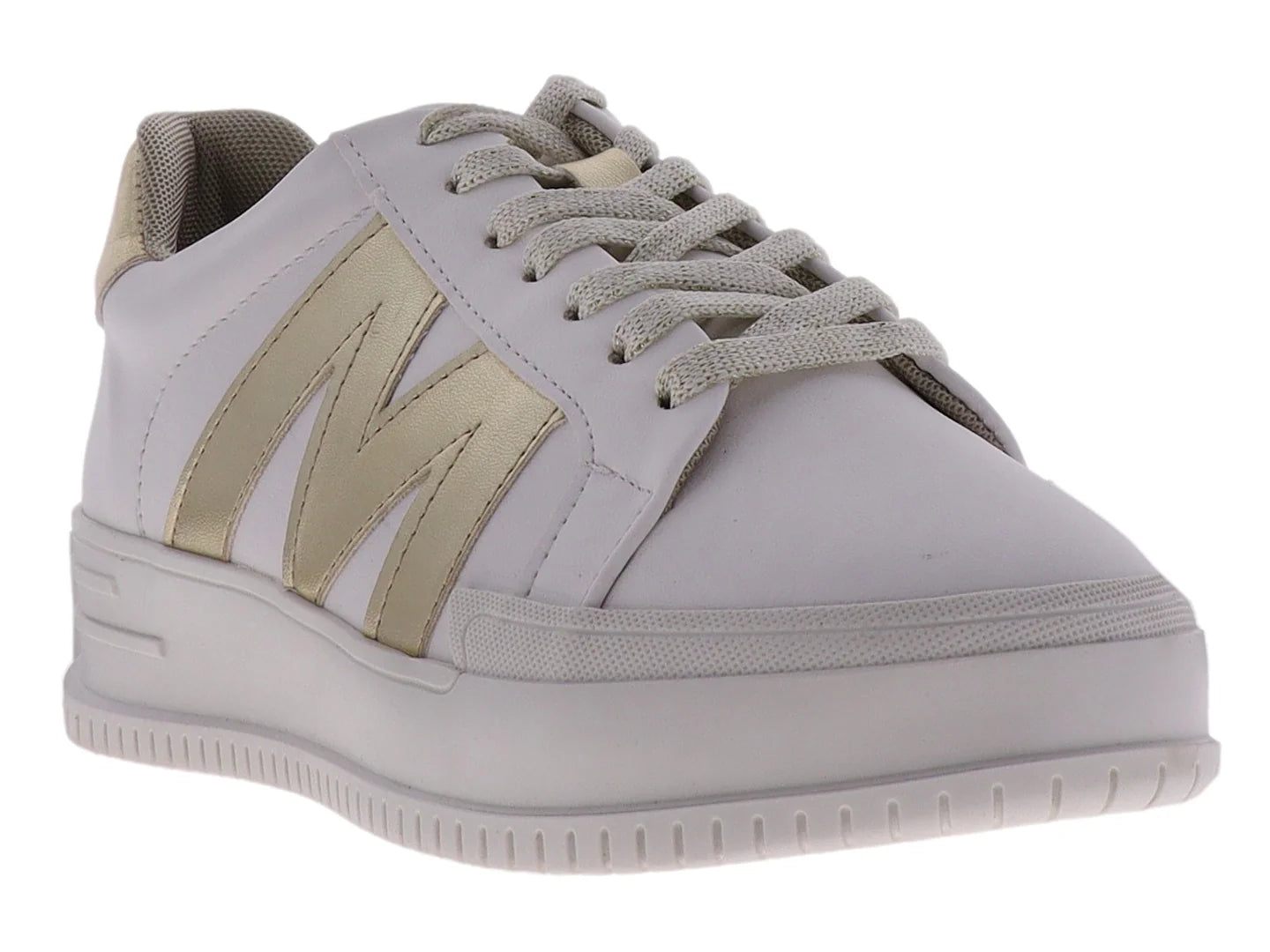 Tenis Morkas Cecili Blanco y Oro para Mujer