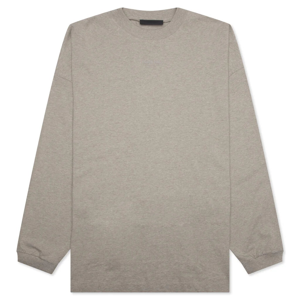 Essentials L S Tee Core Heather