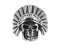 Anillo Roze Calavera Color Plata para Hombre