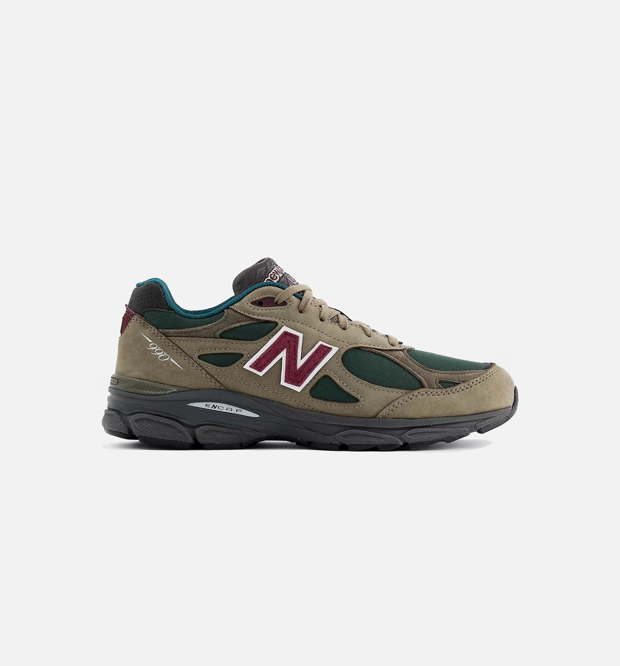 Made in USA 990v3 Mens Lifestyle Shoe Green