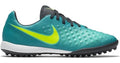 Nike Jr Magista Opus II TF Turf Youth Soccer Cleats Rio Teal Volt Obsidian