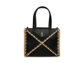 Bolso Steve Madden Baris Negro y Dorado para Mujer