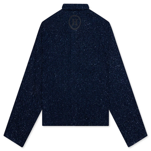 Nep Yarn Chacket Navy