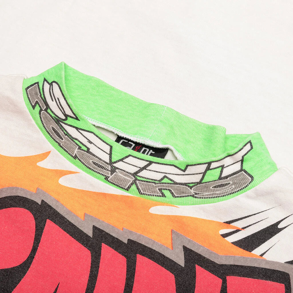 Saint Racing L S Tee White