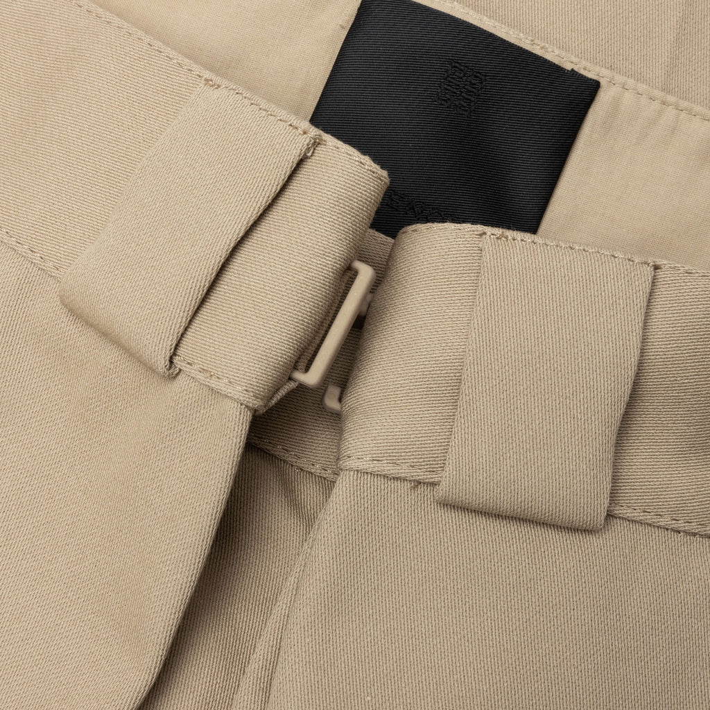 Pleated Extra Large Chino Beige