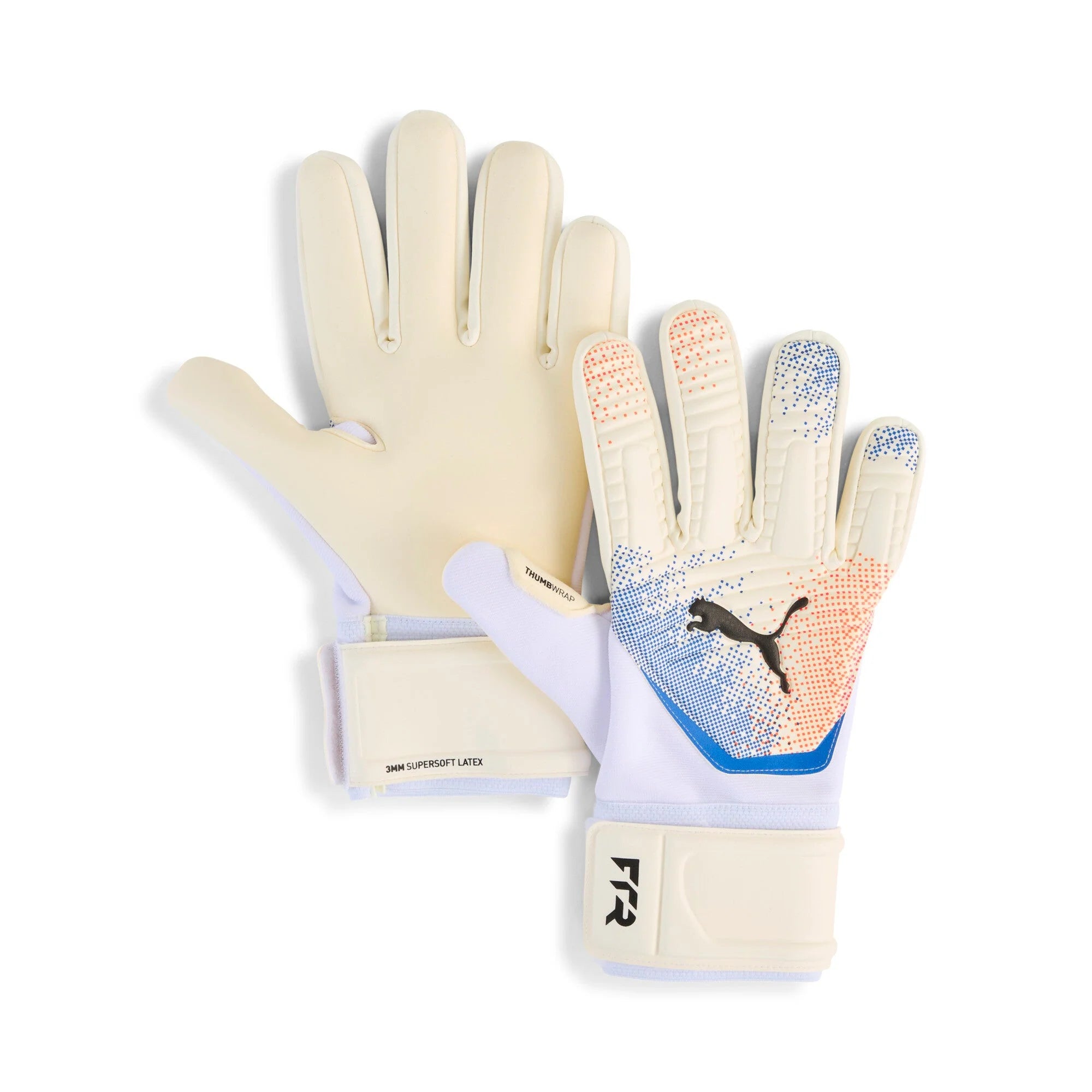 PUMA Future Match Negative Cut Goalkeeper Gloves White Red
