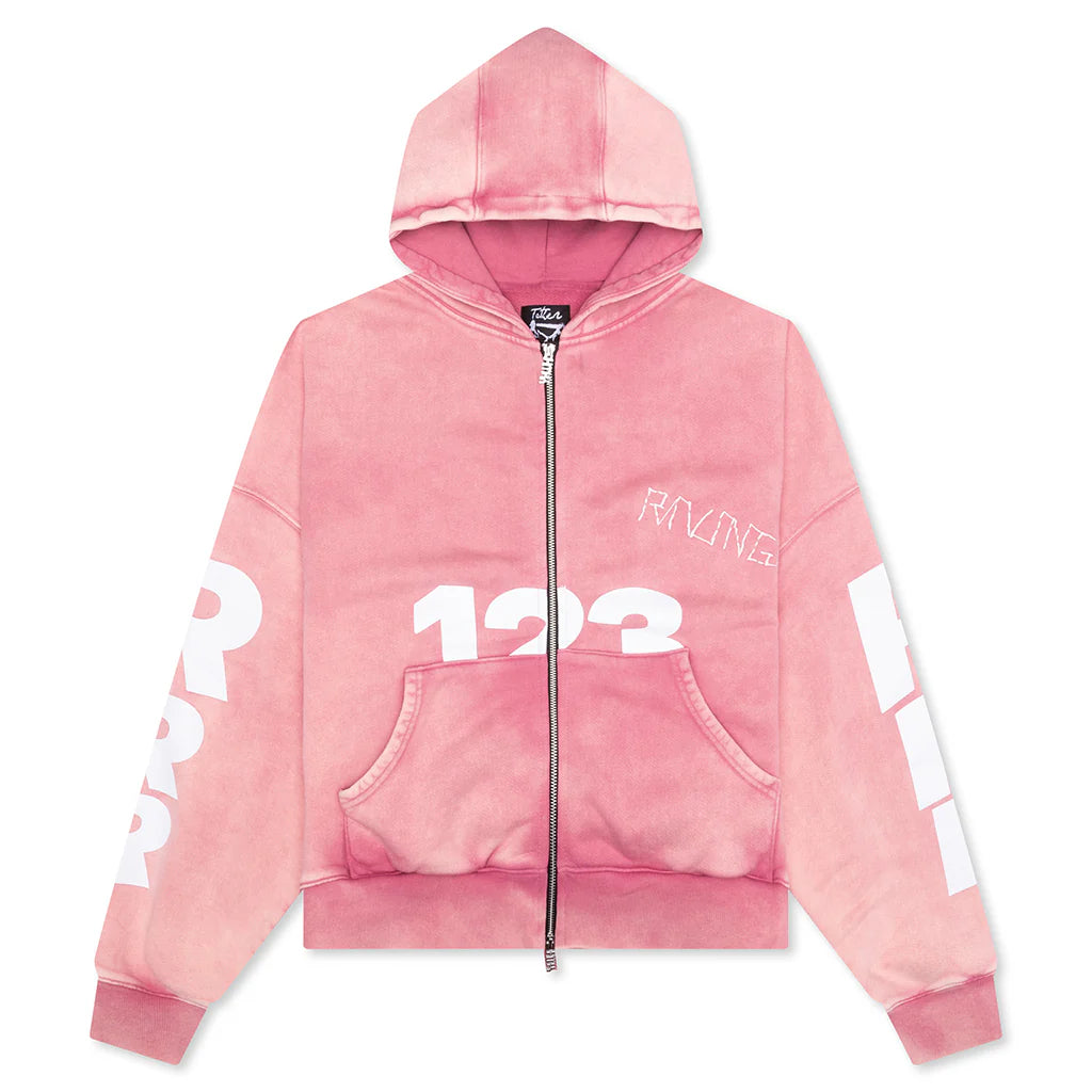 USO 123 CVA Zip Hoodie Pink
