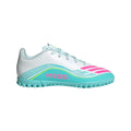 adidas F50 Messi Club TF Turf Youth Soccer Cleats White Pink Aqua