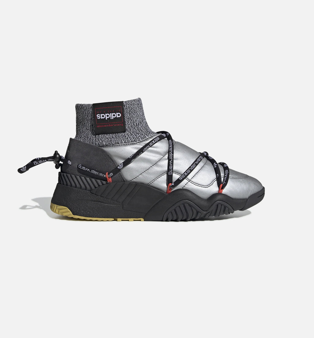 adidas X Alexander Wang Puff Trainers Mens Lifestyle Shoe Silver Black