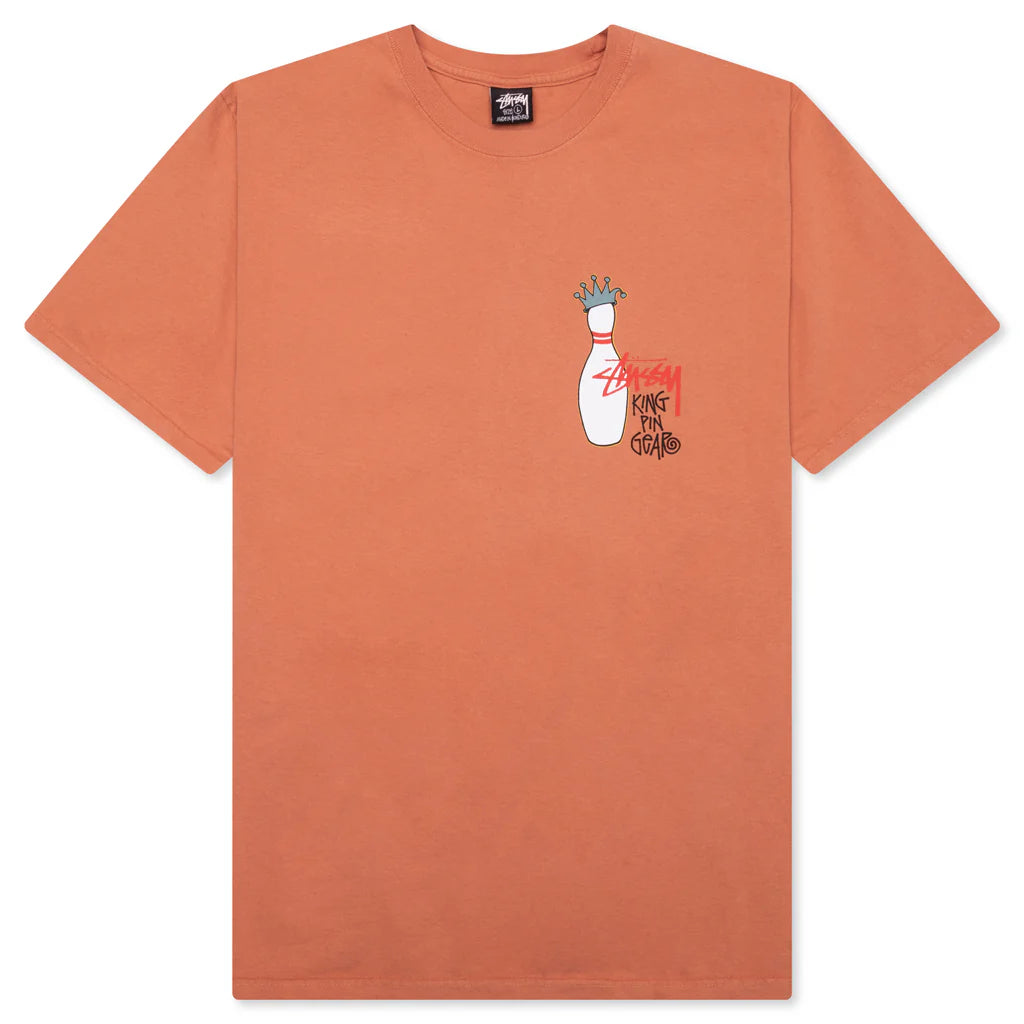 Kingpin Pigment Dyed Tee Rust