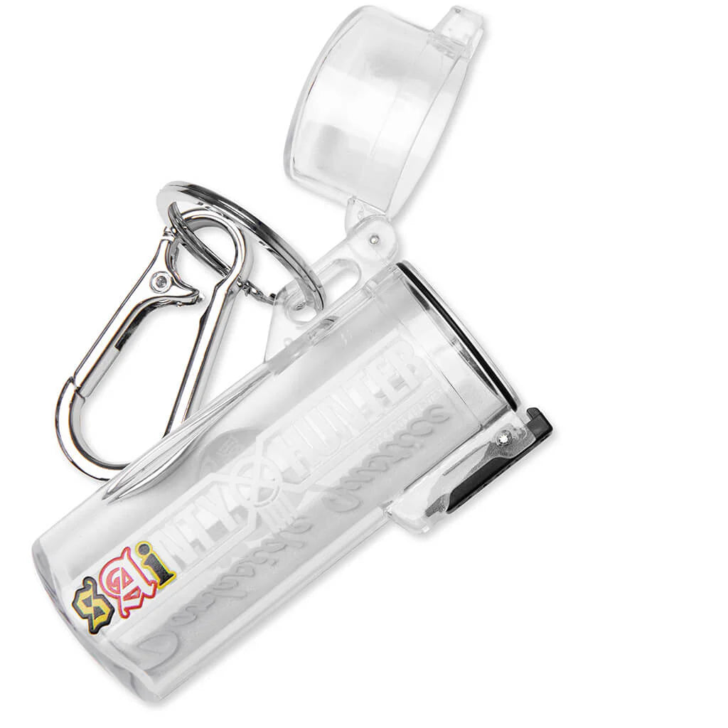 Saint M6 x Bounty Hunter Mask Mic Lighter Case Clear