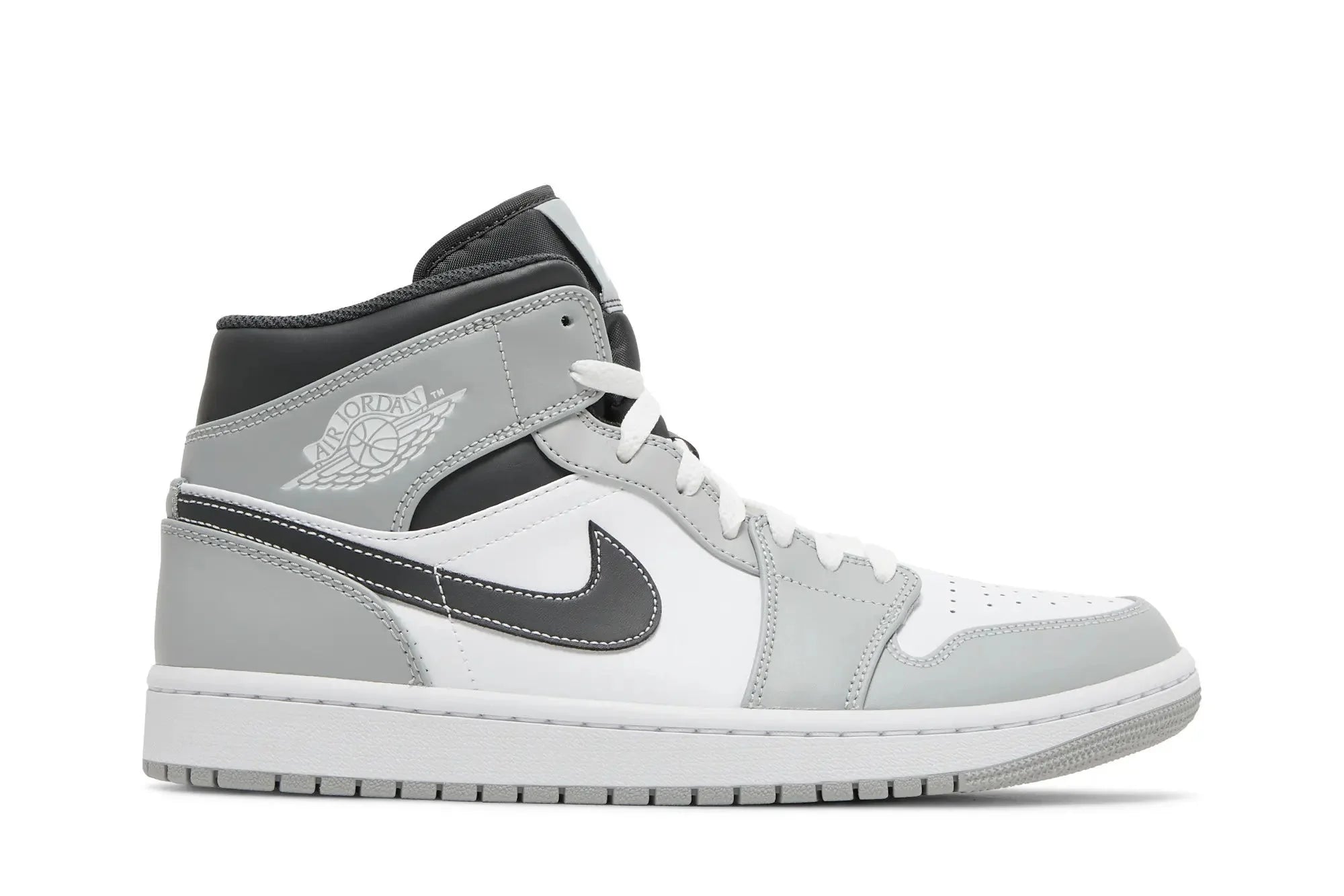 Jordan 1 Mid Light Smoke Grey