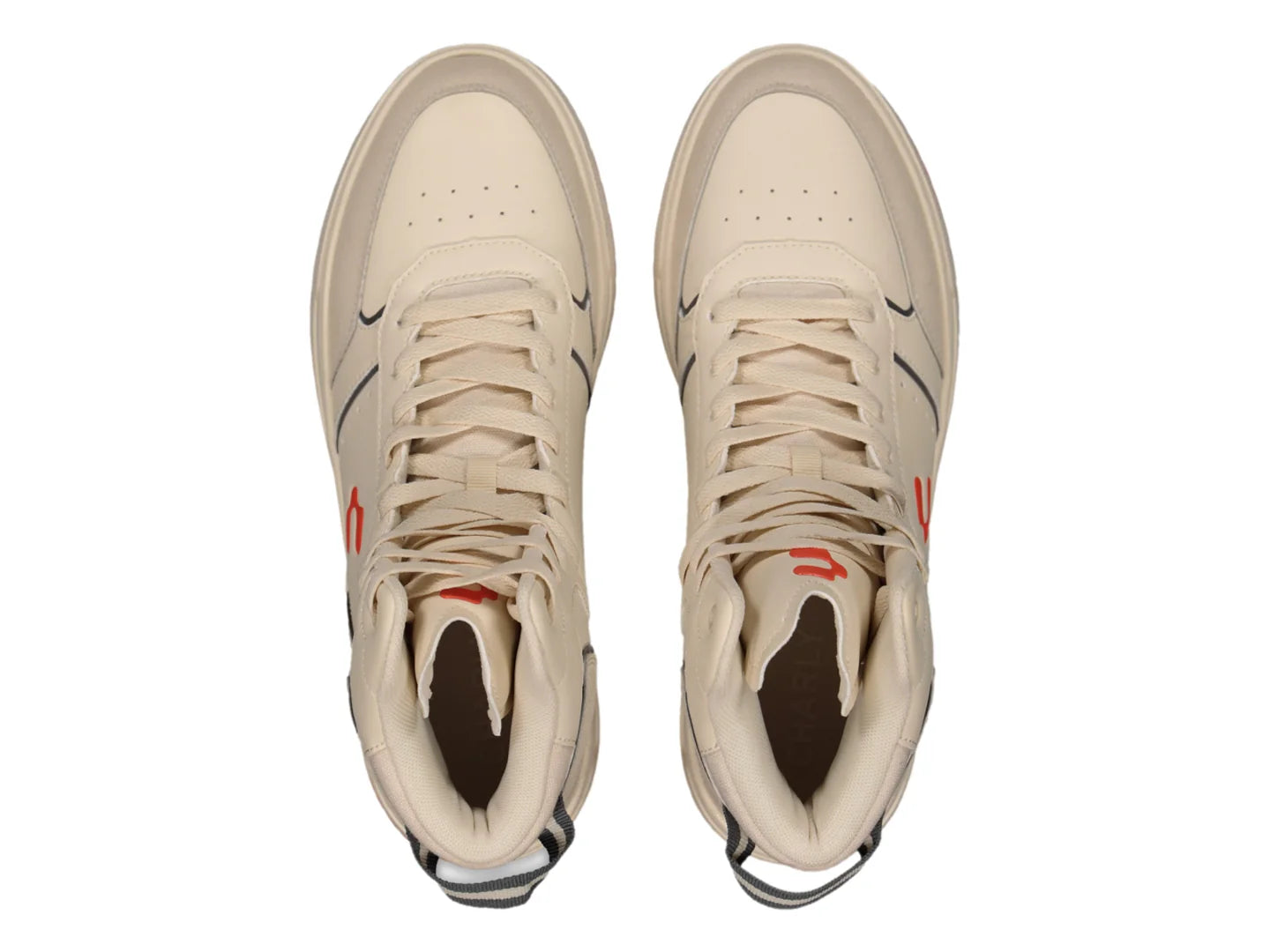 Tenis Charly Beige y Naranja para Hombre