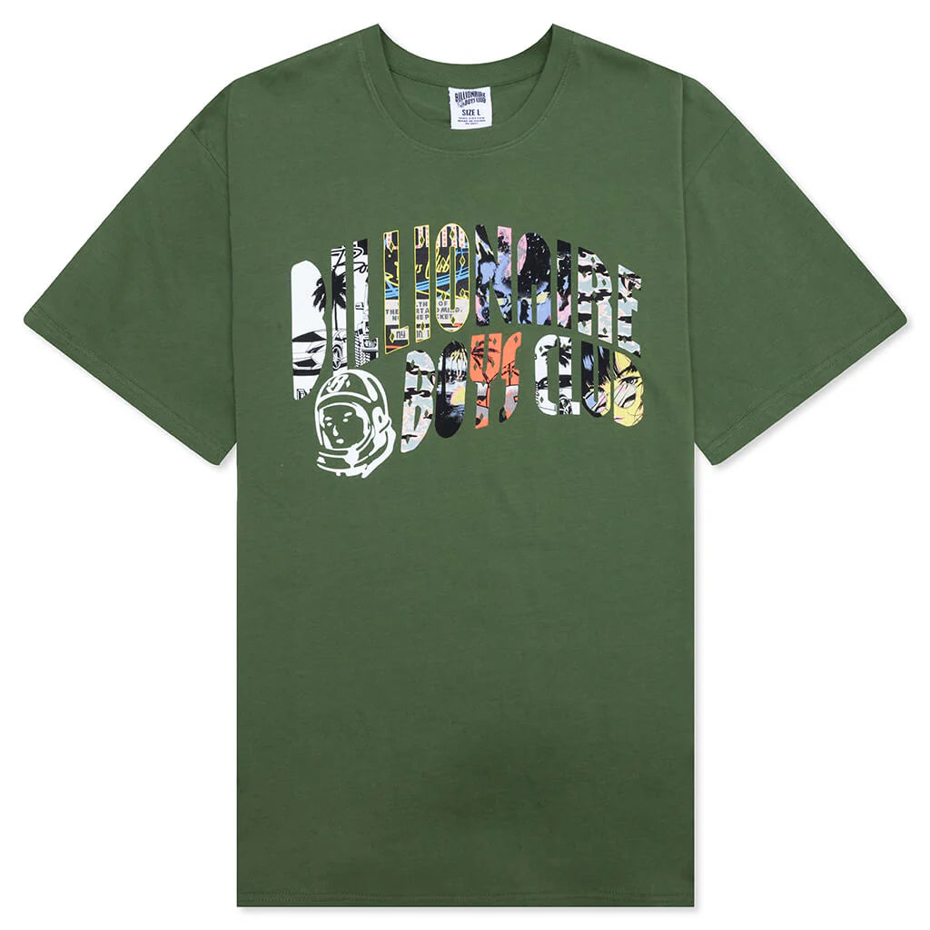 Multiverse S S Tee Vineyard Green